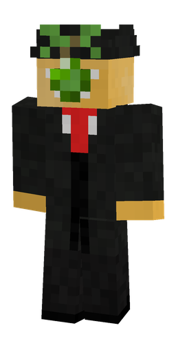Black skin: body, front render
