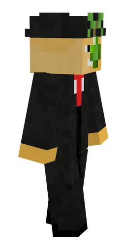 Black skin: body, right side render
