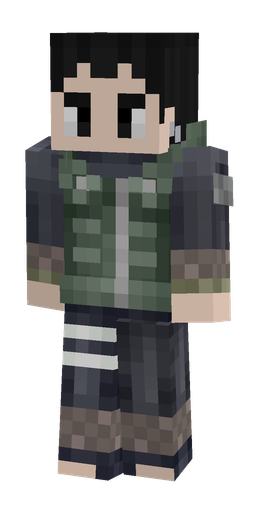 Black skin: body, front render
