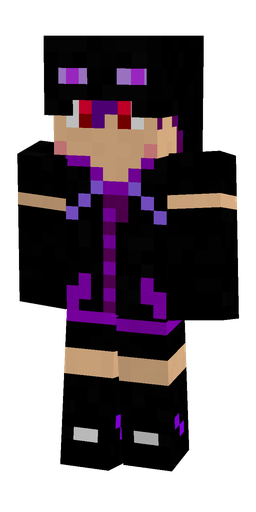 Black skin: body, front render