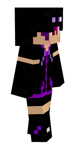 Black skin: body, right side render
