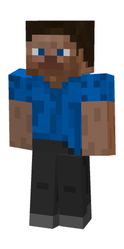 Black skin: body, front render