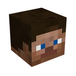 Black skin: head render