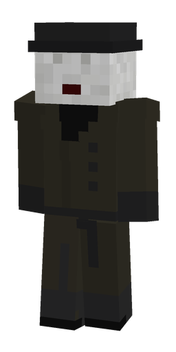 Black skin: body, front render