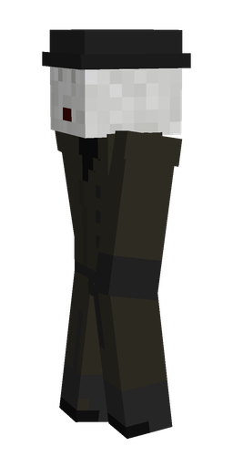 Black skin: body, left side render