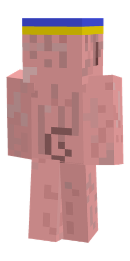 Classic skin: body, back render