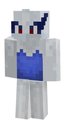 Blue skin: body, front render