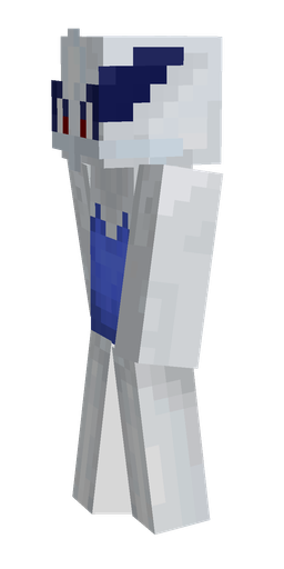 Blue skin: body, left side render