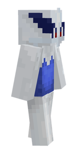 Blue skin: body, right side render