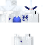 Blue skin: raw texture render