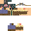 Blue skin: raw texture render