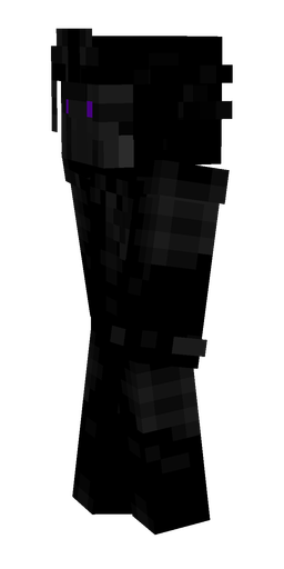 Black skin: body, left side render
