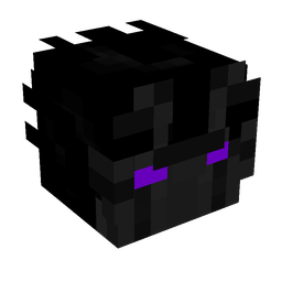 Black skin: head render