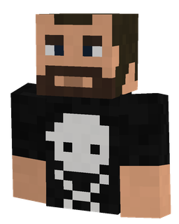 Black skin: bust render