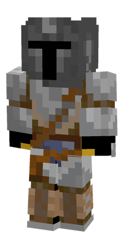 Black skin: body, front render