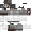 Black skin: raw texture render