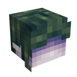 Blue skin: head render