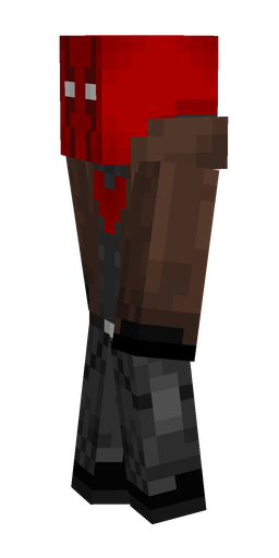 Black skin: body, left side render