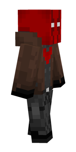 Black skin: body, right side render
