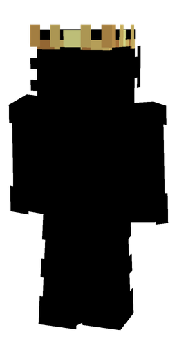 Black skin: body, back render