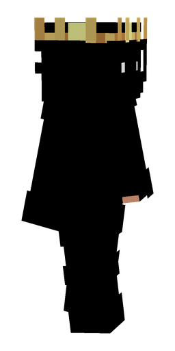 Black skin: body, right side render