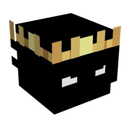 Black skin: head render