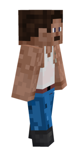 Black skin: body, right side render