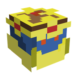 Blue skin: head render