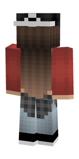 Black skin: body, back render