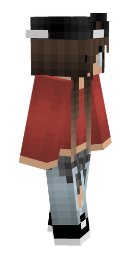 Black skin: body, right side render