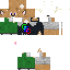Gray skin: raw texture render