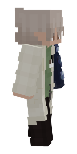 Black skin: body, right side render