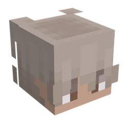 Black skin: head render