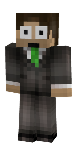 Black skin: body, front render