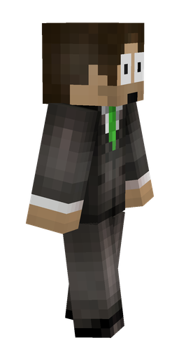 Black skin: body, right side render