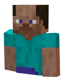Blue skin: bust render