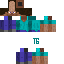 Blue skin: raw texture render