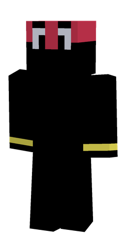 Black skin: body, front render