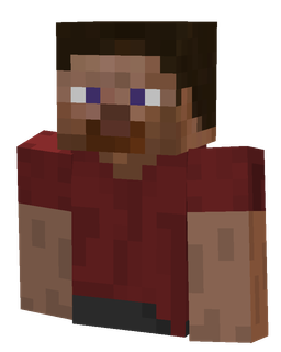 Black skin: bust render
