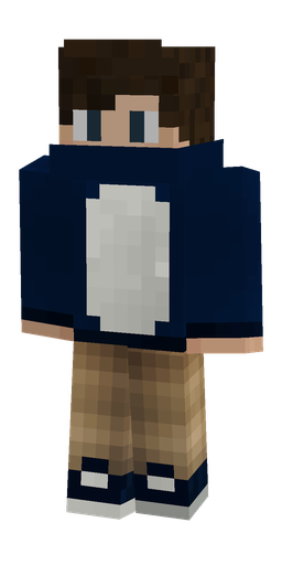Black skin: body, front render
