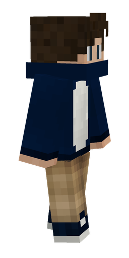 Black skin: body, right side render