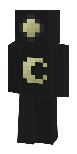 Black skin: body, front render