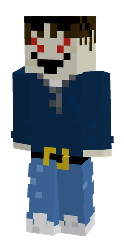Blue skin: body, front render