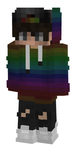 Black skin: body, front render