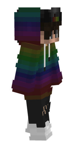 Black skin: body, right side render