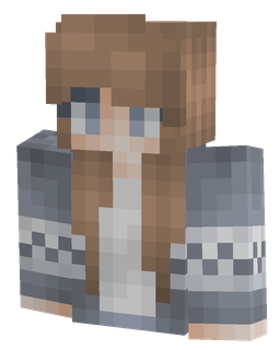 Blue skin: bust render
