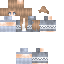 Blue skin: raw texture render
