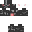 Black skin: raw texture render