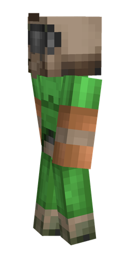 Classic skin: body, left side render