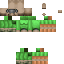 Classic skin: raw texture render